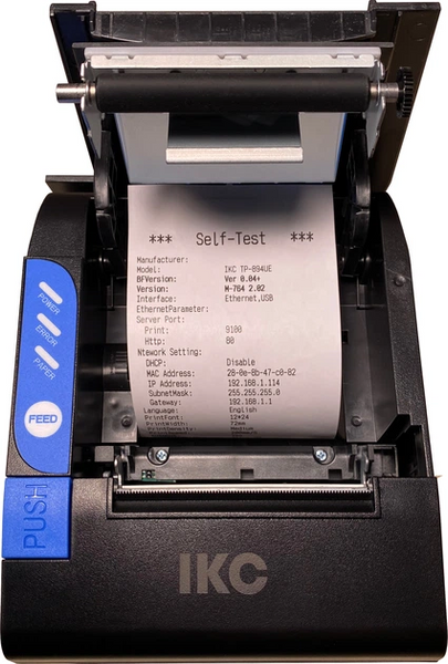 POS принтер чеків ІКС TP-894UE USB+Ethernet чековий термопринтер 894UE фото