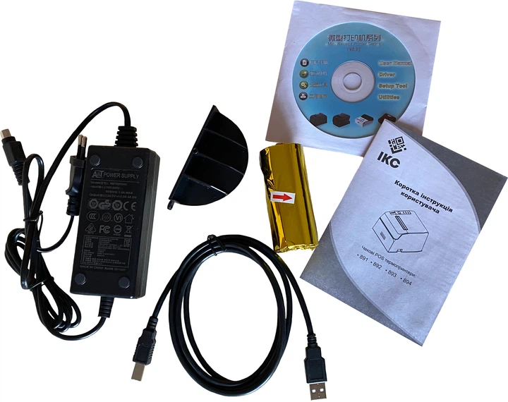 POS принтер чеків ІКС TP-894UE USB+Ethernet чековий термопринтер 894UE фото