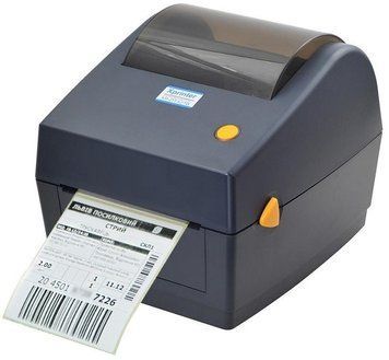 Термопринтер Xprinter XP-427B принтер етикеток, наклейок і штрих-кодів 108мм USB для Нової пошти (XP427B, XP-DT427B) Чорний 427B фото
