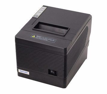 Термопринтер Xprinter XP-Q260III USB LAN COM чековий POS-принтер 80мм з автообрізанням для чеків ПРРО Q260III фото