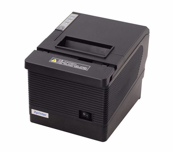 Термопринтер Xprinter XP-Q260III USB LAN COM чековий POS-принтер 80мм з автообрізанням для чеків ПРРО Q260III фото