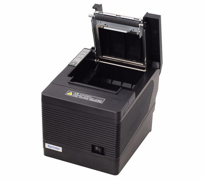Термопринтер Xprinter XP-Q260III USB LAN COM чековий POS-принтер 80мм з автообрізанням для чеків ПРРО Q260III фото