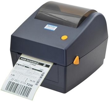 Термопринтер Xprinter XP-480B принтер етикеток, наклейок і штрих-кодів 108мм USB для Нової пошти (XP480B, XP-DT480B) Чорний 480bu фото