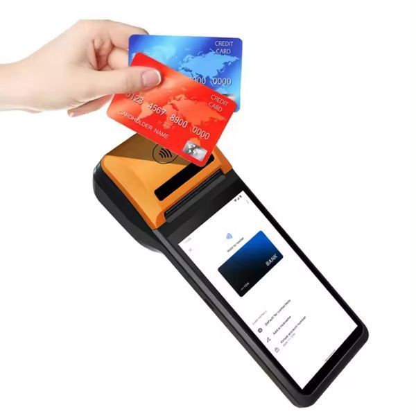 Мобільний POS-термінал 6в1 EZPOS M2 PRO розумна каса Android ПРРО, NFC, принтер, LTE m2 фото